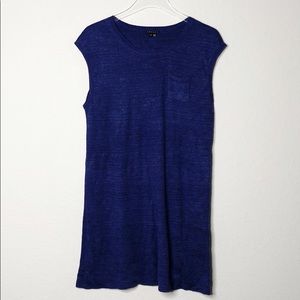 *LOWEST* Theory Linen Blend Swing Dress